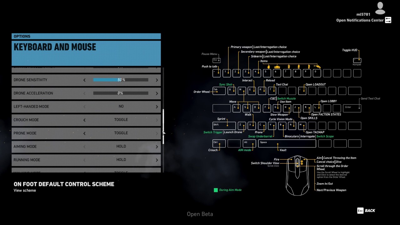 How To Disable Toggle Walking Mode Mouse And Keyboard In Ghost Recon