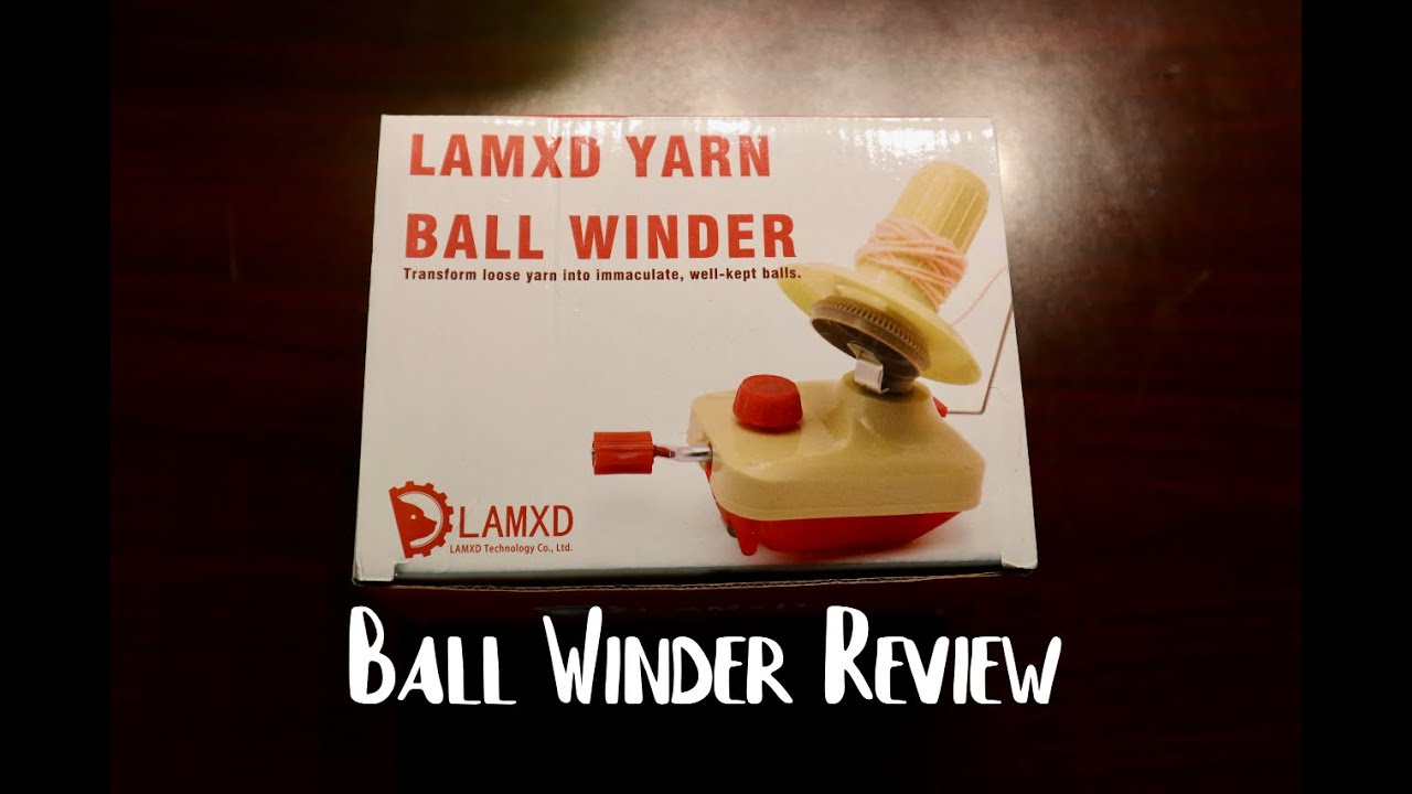 Yarn Winder - Easy to Set Up and Use - Hand Operated Yarn Ball Winder,Needlecraft  Yarn Ball Winder Hand Operated,Red,Portable Package,Sturdy with Metal  Handle and Tabletop Clamp 