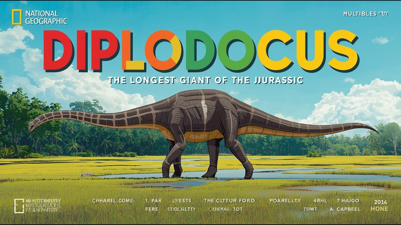 Diplodocus: The Gentle Giant That Mastered Size, Survival, and Balance