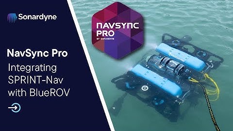 Introducing NavSync Pro - SPRINT-Nav integration for BlueROV