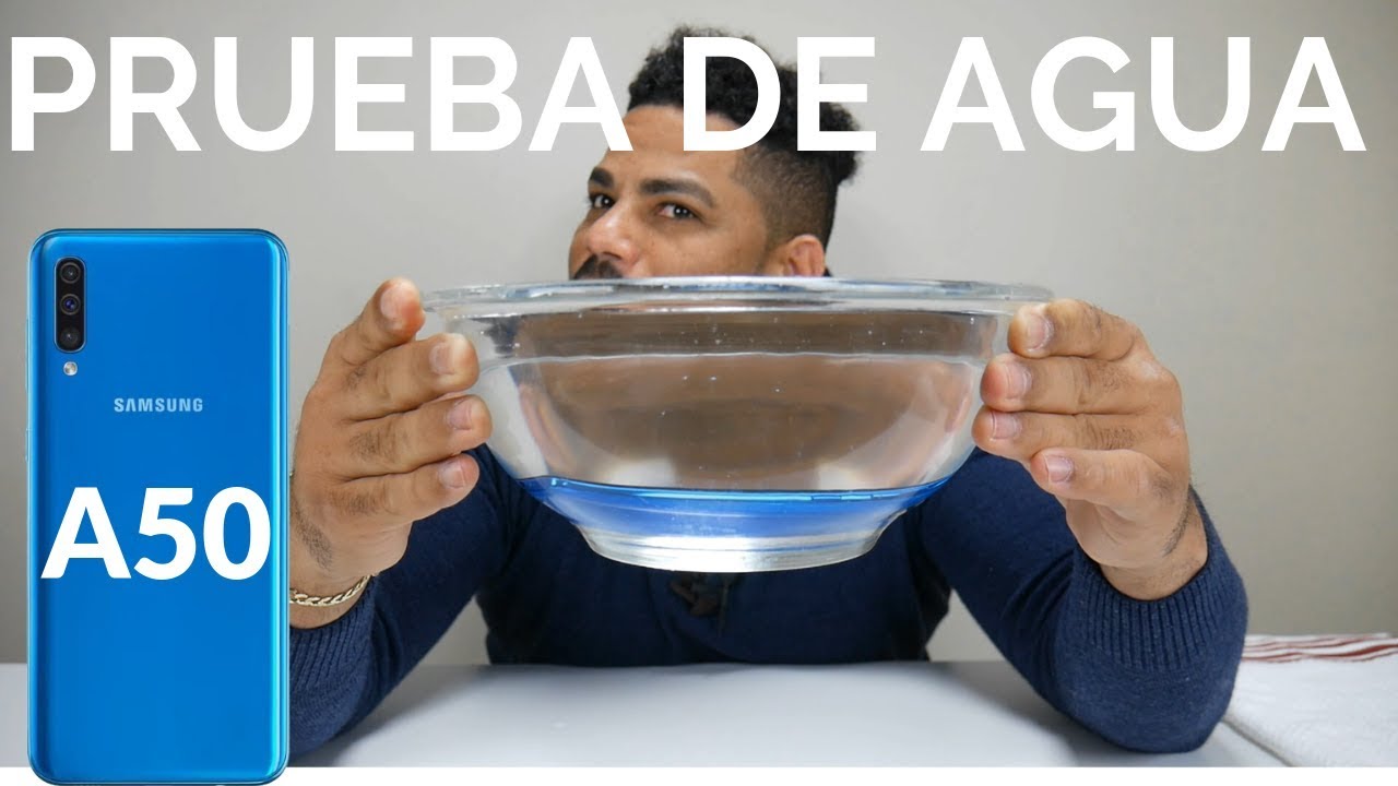 Samsung A50 Es Resistente Al Agua