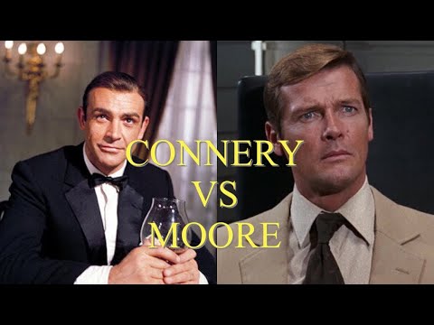 SEAN CONNERY VS ROGER MOORE.