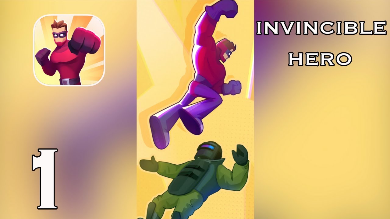 Invincible Hero Gameplay (Be a One-Tap Superhero!)