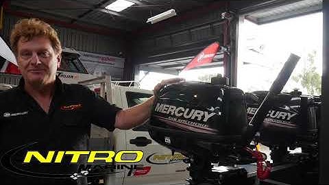 Nitro Marine - where to find your engine serial number on your portable Mercury engine