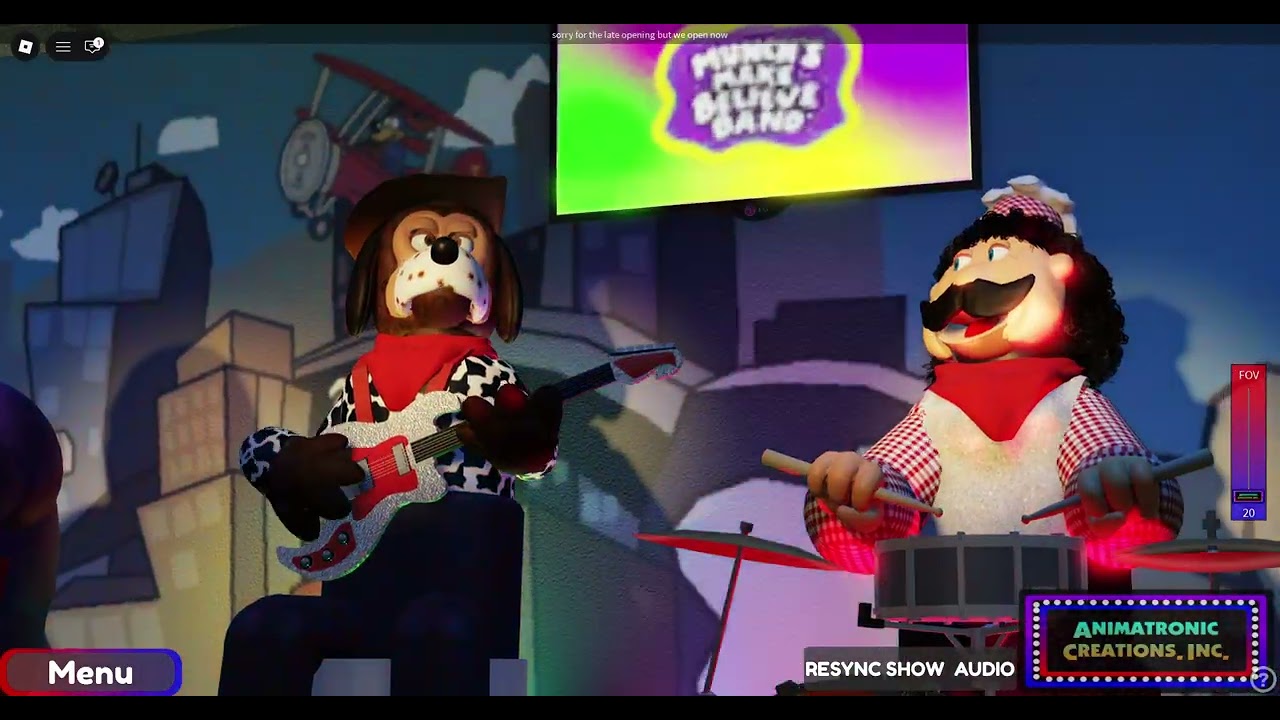 Roblox - Chuck E. Cheese's Springfield, IL - January 2004 Show, Segment 1 - Sing A Song