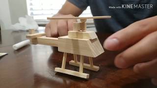 Woodshop Helicopter Dollar Tree Toy