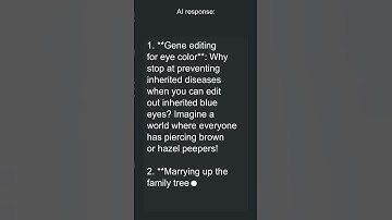 AI On: Can gene editing be used to prevent inherited diseases #shorts