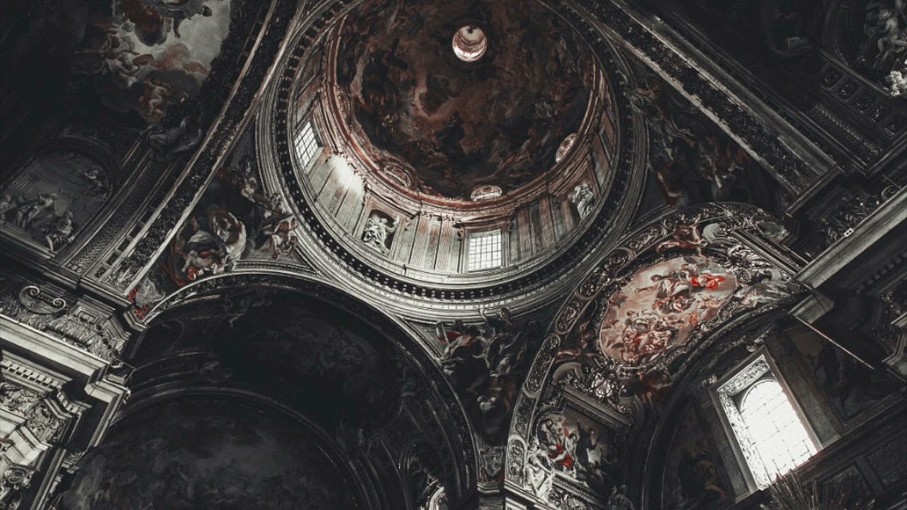 my castle town by toby fox in a cathedral