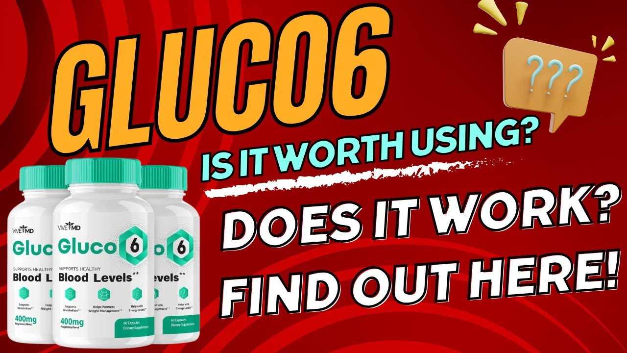 🌟 Struggling with Blood Sugar Levels? Gluco6 Might Be the Game-Changer You Need! 🌟