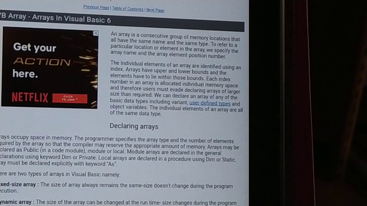 Arrays in VB - YouTube