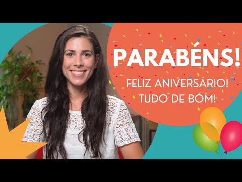 How to congratulate someone in Portuguese 