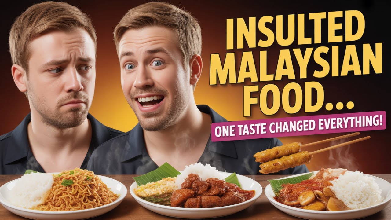 Australian Tourist Insulted Malaysian Food   But One Taste Changed Everything