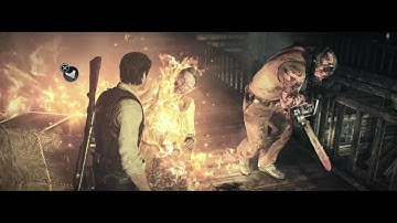 The Evil Within getting chainsaw using haystacks and beartrap easy