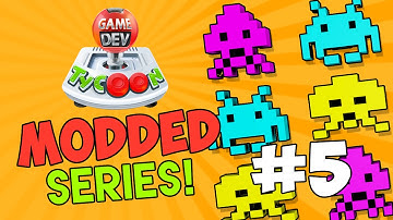 Game Dev Tycoon Modded #5 - SPACE INVADERS w/Seniac