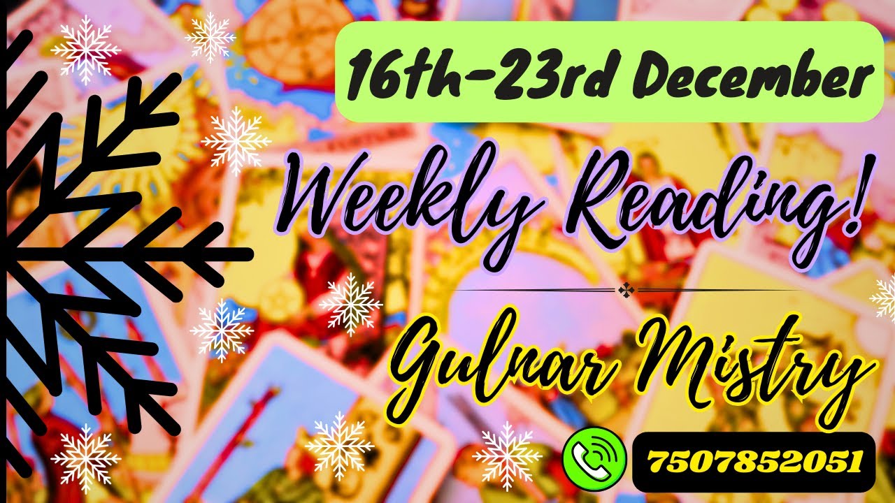 Weekly Reading For 3rd Week Of December 16th To 23rd December 2023 weekly-reading-for-3rd-week-of-december-16th-to-23rd-december-2023