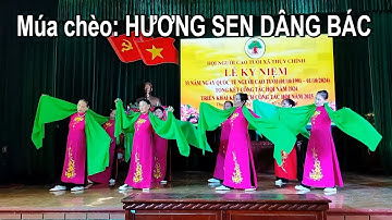 Múa chèo HƯƠNG SEN DÂNG BÁC | Người cao tuổi thôn Miếu xã Thụy Chính