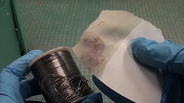 Test for Lead Using Potassium Rhodizonate