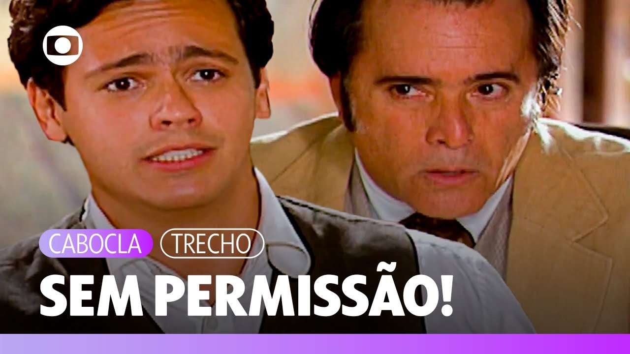 Neco enfrenta Boanerges e pede para namorar Belinha, mas o coronel nega! | Cabocla | TV Globo