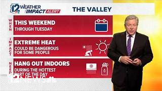 Weather Impact Alert: Extreme Heat warning issued through Tuesday in Arizona