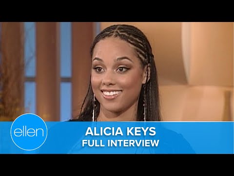 Alicia keys' first interview on the ellen show (season 1)