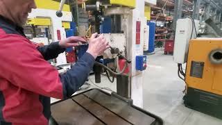 Avey Drill Press Model VSA Operation