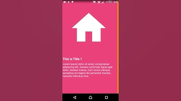Basic Android Slider with ViewPager
