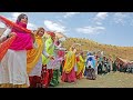 "زندگی عشایری: جشن عروسی سنتی در قلب طبیعت"