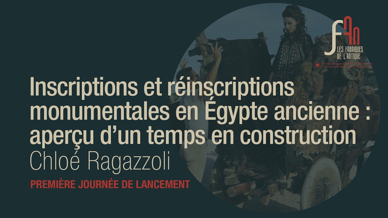 Inscriptions monumentales en Égypte ancienne : aperçu d’un temps en construction
