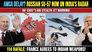 AMCA Delays: Will India Turn To Russia’s Su-57 Instead? | Indian Air Force | Defence Inconnect