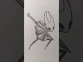 how to draw hornet #sketch #tutorial #drawings #sketchbook #art #desenho