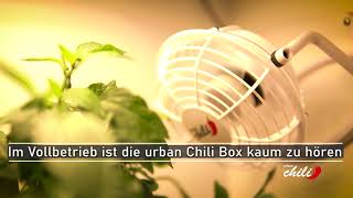 Sehr leise LED Growbox – Growschrank Komplettset von urban Chili 🌶️