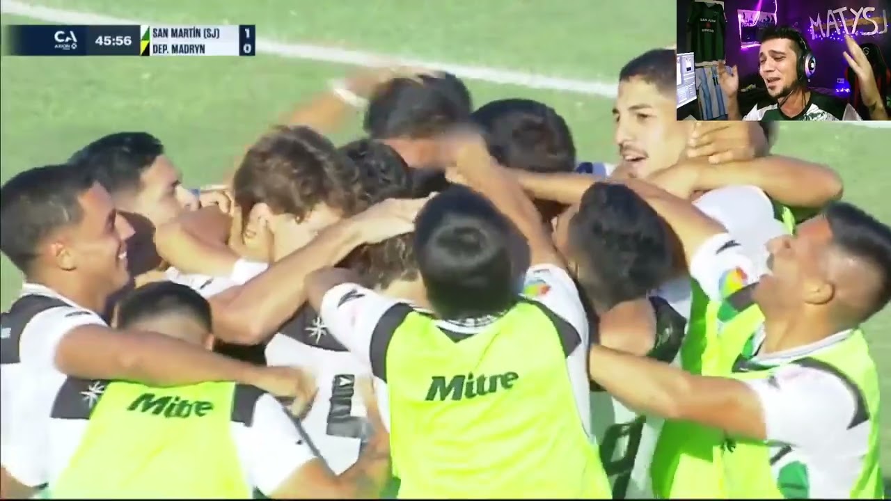 RESUMEN || SAN MARTIN SJ VS MADRYN||  COPA ARGENTINA // MI REACCION