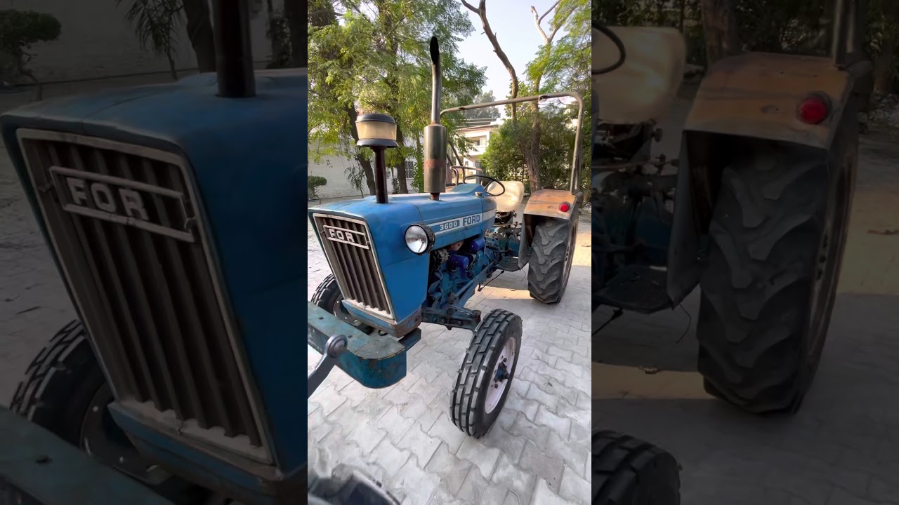 Vintage tractors at PB7 Modifiers Hoshiarpur