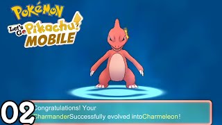 Charmander Evolved Into Charmeleon 🤩 | Pokemon let's go Pikachu mobile gameplay 02 Monster of glory