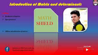 Famous Mathematics Lecture:14 Exercise:1.5 on || Mathshield || with Manzar Abbas Profile