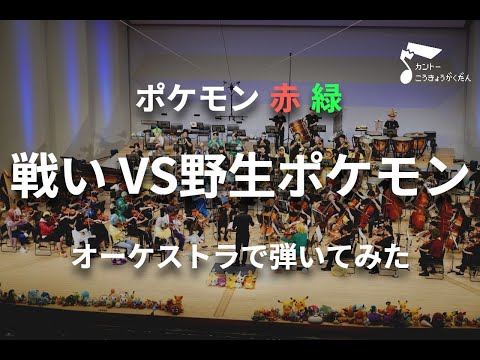 Battle Wild Pokémon By Orchestra Performance Pokémon Red Blue Yellow