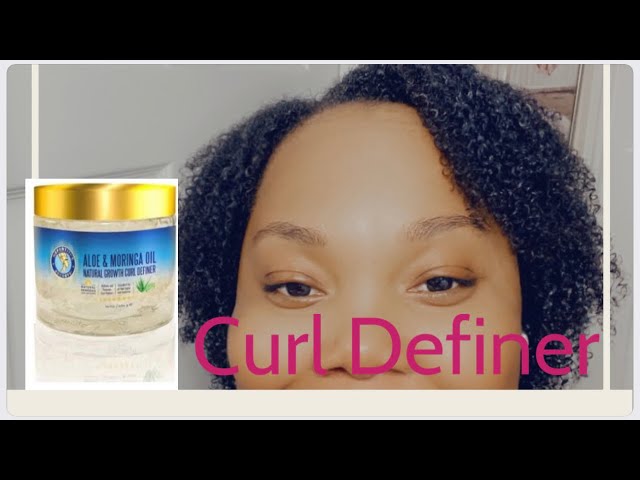 Natural Hair Routine | Aloe & Moringa Oil | Natural Growth | Curl Definer |  - YouTube