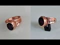 How to make copper Unique Ring | copper Ring - Handmade jwellery