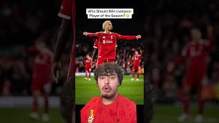 Who Should WIN Liverpool Player of the Season? 🤔 #liverpool #football