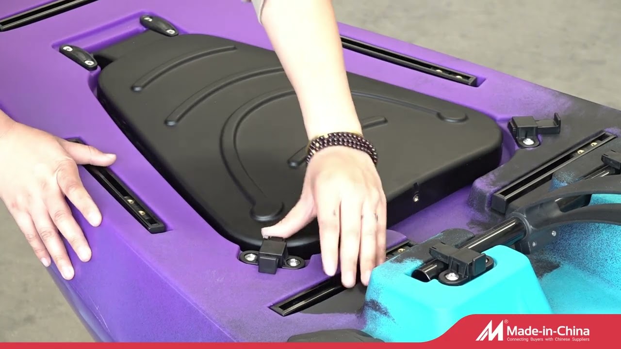 VK-22 ORCA: 12.5 ft Single Pedal Kayak for Fishing - Vicking