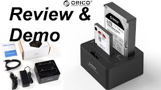 Orico Dual Bay USB 3.0 Dock Station Review and Demonstration screenshot 4