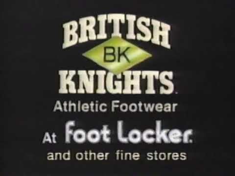80's Ads BK British Knights Sneakers Foot Locker 1989