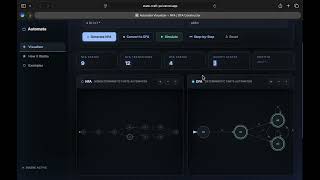 StateCraft 🚀 Regex to NFA to DFA Visualizer | TOC Project Demo