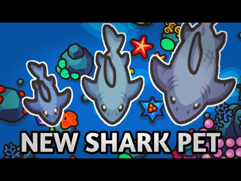 Taming.io - New Shark Pet Update + Crystal Saddle & Magician Hat