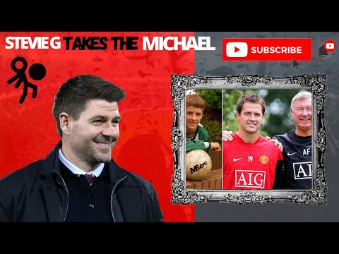 "If I played for Man Utd I would have hated coming back too!" 😂 | Steven Gerrard | Aston Villa