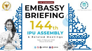 LIVE STREAMING - EMBASSY BRIEFING 144th IPU ASSEMBLY AND RELATED MEETINGS screenshot 1