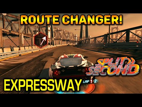 What a TRAIN WRECK of a Route Changer on the Expressway! | Split/Second