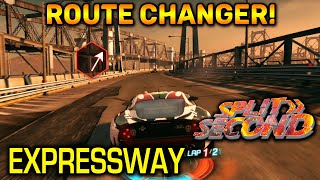 What a TRAIN WRECK of a Route Changer on the Expressway! | Split/Second