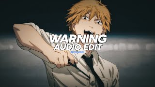 Warning - Mc Orsen Edit Audio