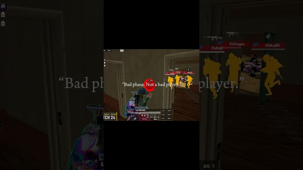 &ldquo;Bad phase. Not a bad player.&rdquo; @J@JONATHAN GAMING #bgmi #pubgmobile #pubg #bgmishorts #shorts